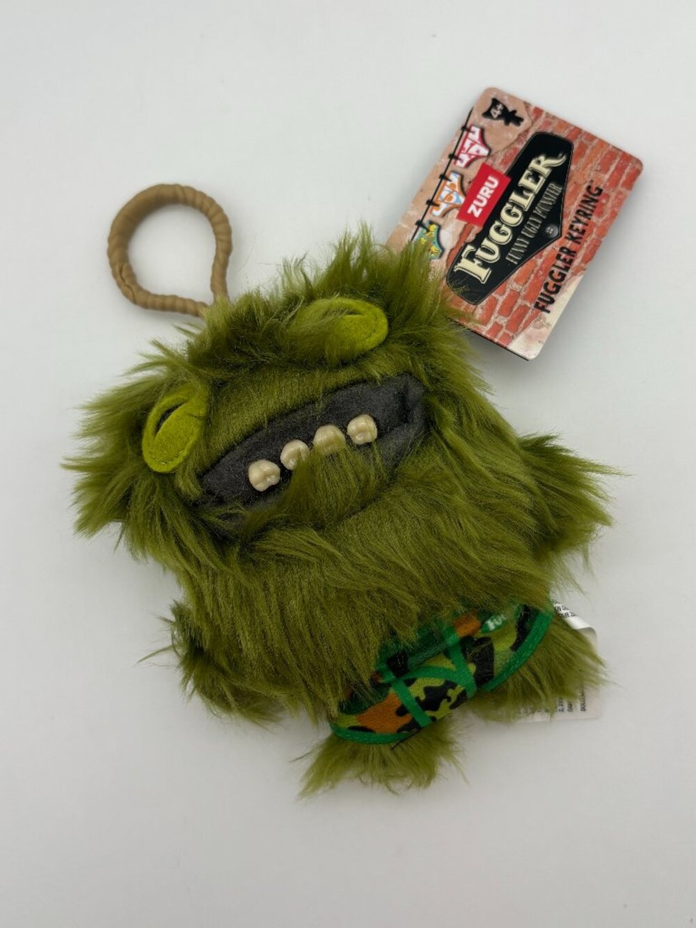 Fuggler Key Rings Baby Fugg Funny Ugly Monster 5" Plush, Count Underoo McGoo NWT